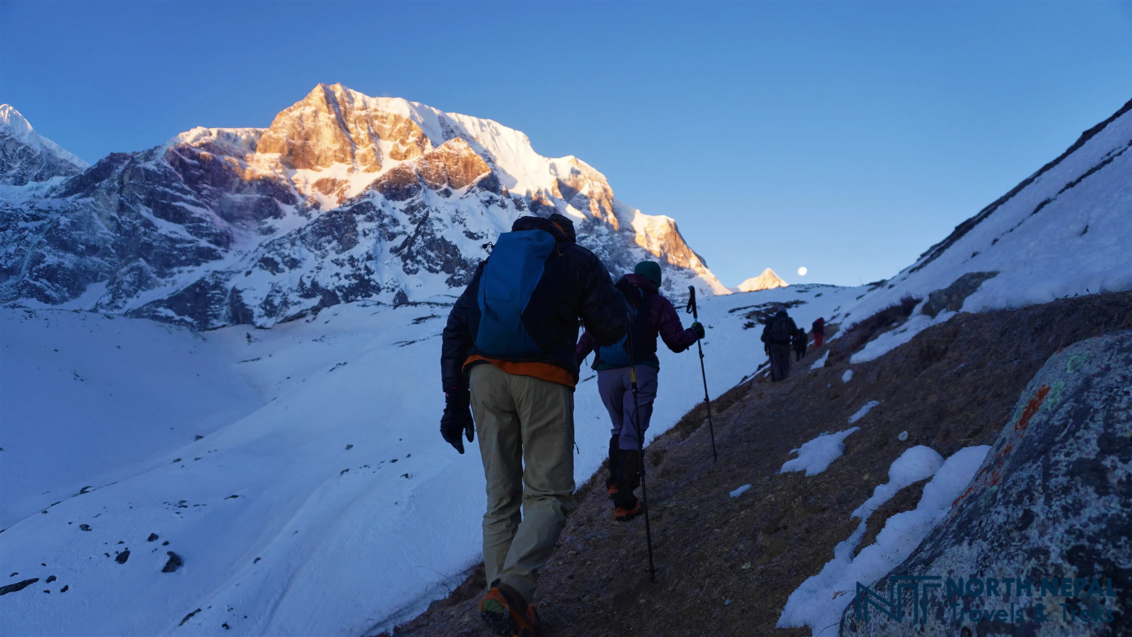 Everest Base Camp trek with view of Mount Everest