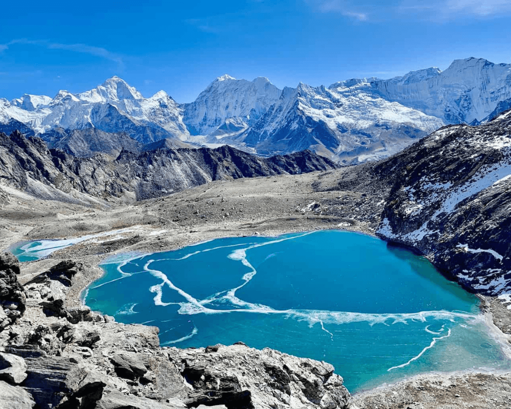 Everest (Khumbu) trekking region in Nepal