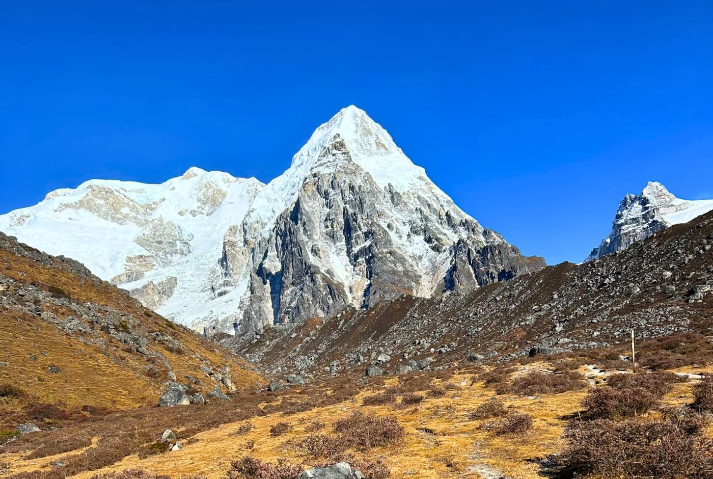 Kanchenjunga trekking region in Nepal